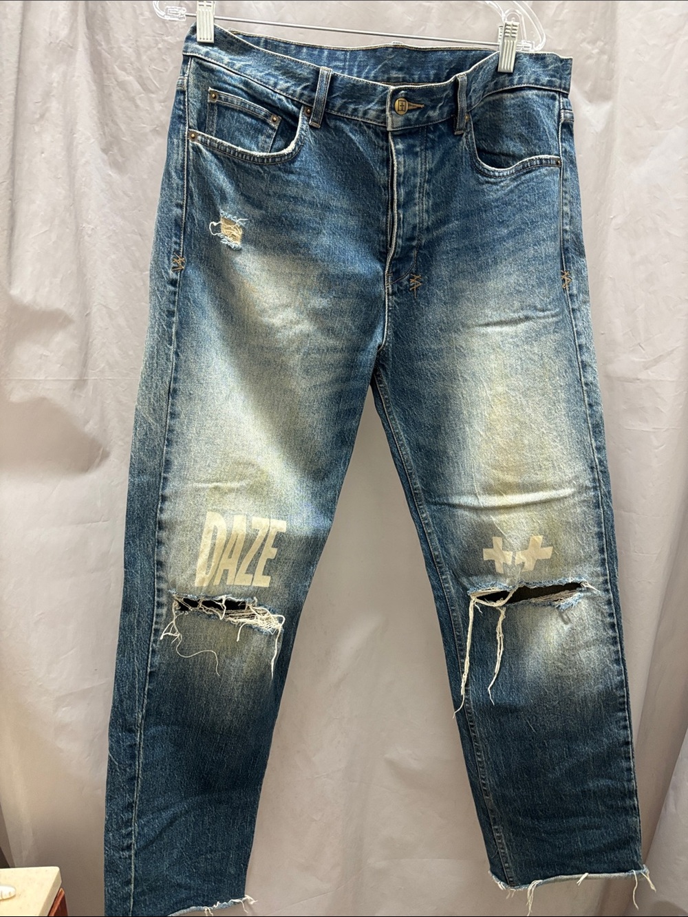 Ksubi “Daze” Distressed Jeans